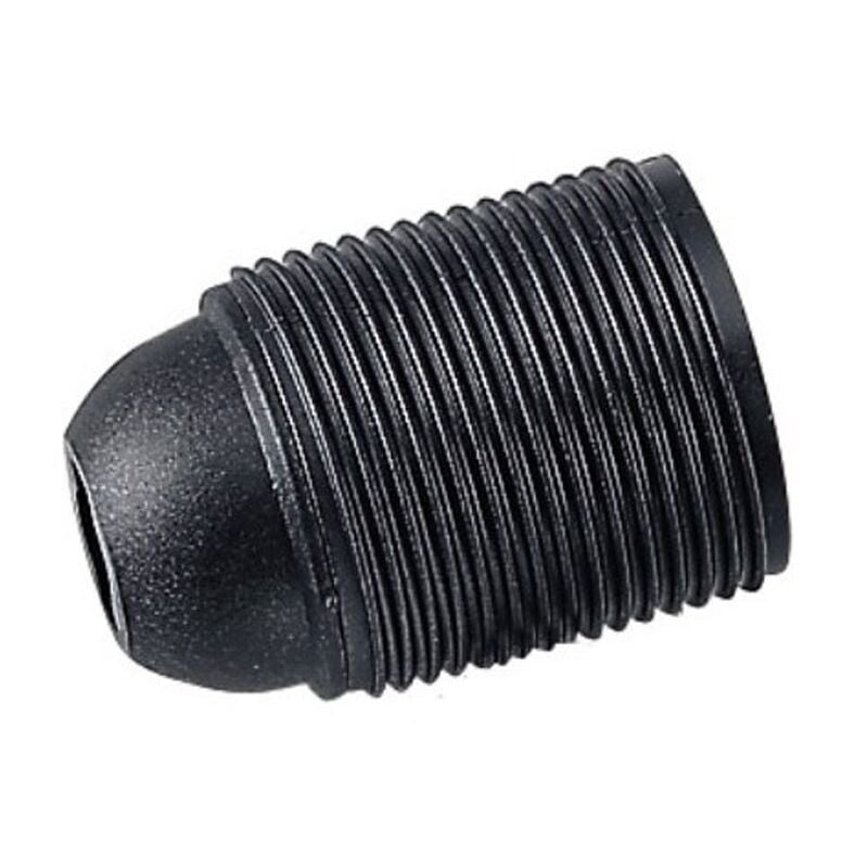 foto del prodotto portalampada filettato master attacco e27 termoplastico nero 00512