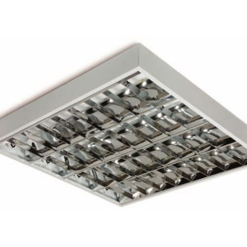 foto del prodotto portalampada fluorescente g13 t8 innesto neon e led beghelli cod. 73201re 