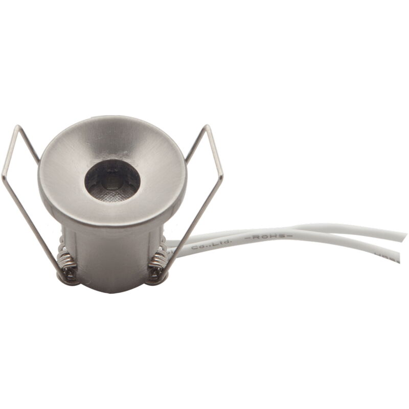foto del prodotto portalampada g4 da incasso 30mm allumino satinato rotondo novaline