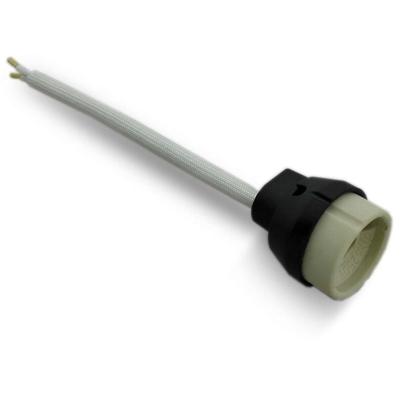foto del prodotto portalampada gu10 con cavi in silicone v tac vt 791 3620