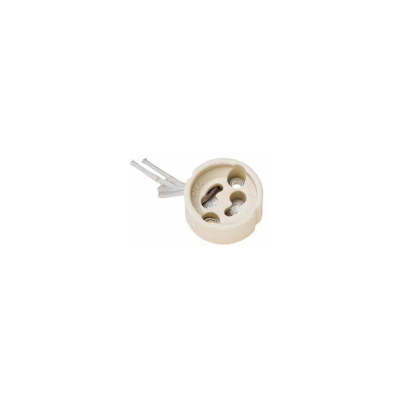 foto del prodotto portalampada gu10 in ceramica 2a 250v pgu10 solera
