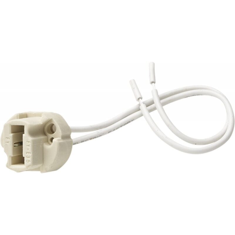 foto del prodotto portalampada gu9 c filo connettore maurer cf. in blister