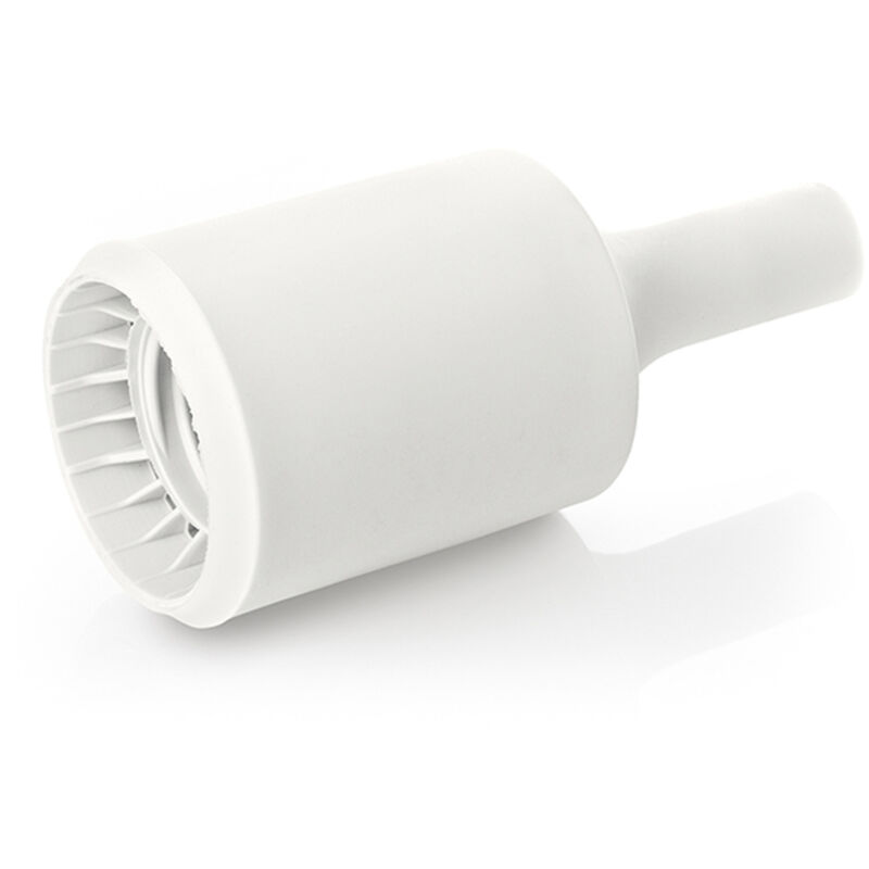 foto del prodotto portalampada in gomma colore bianco