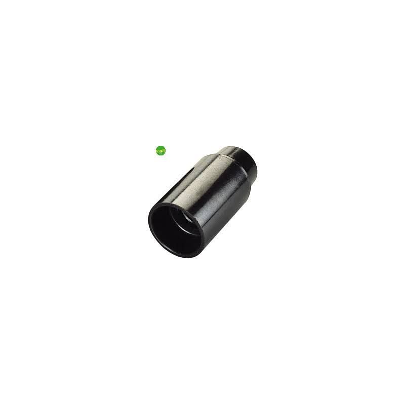 foto del prodotto portalampada in termoplastica elettrocanali nero e14 2 a. 250 v.