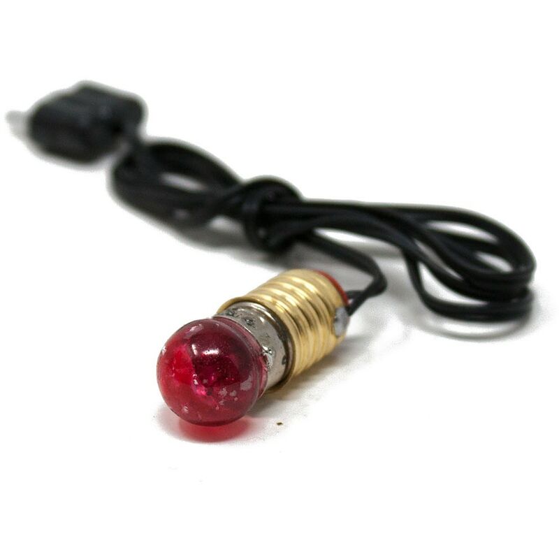 foto del prodotto portalampada lampada, luce rossa, e10, 3,5v 11449