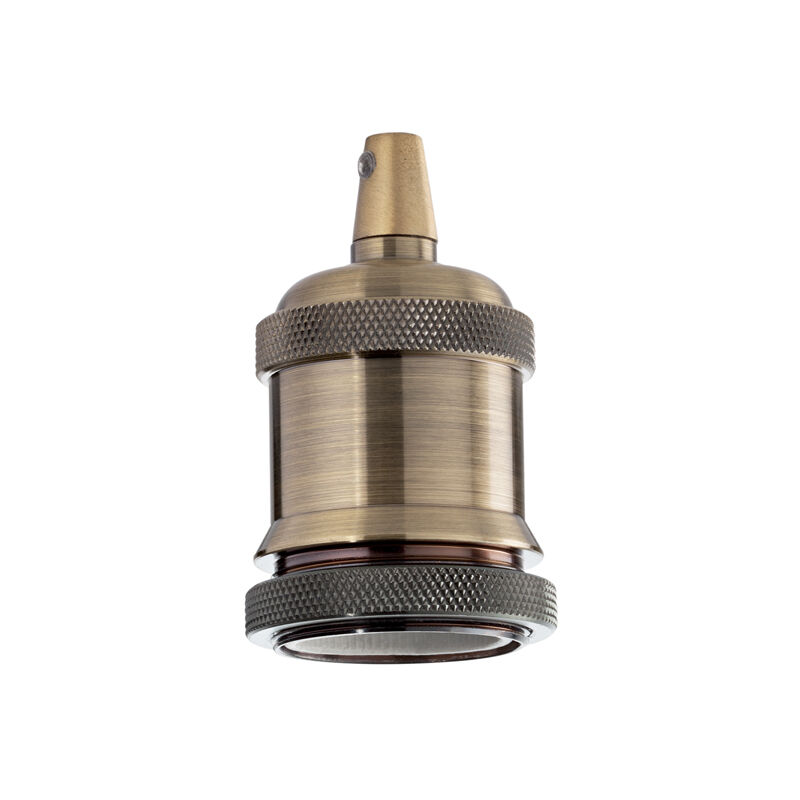 immagine 0 del prodotto portalampada metallo ottone 1 luce e27