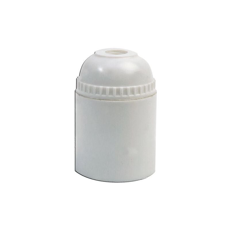 foto del prodotto portalampada termoplastico bianco e 27 simon il552903