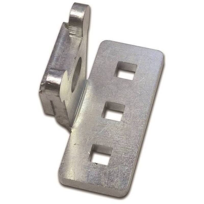 foto del prodotto portalucchetto panzer vert. acciaio zincato mm 14x100x50. prezzo per 1 pezzo.