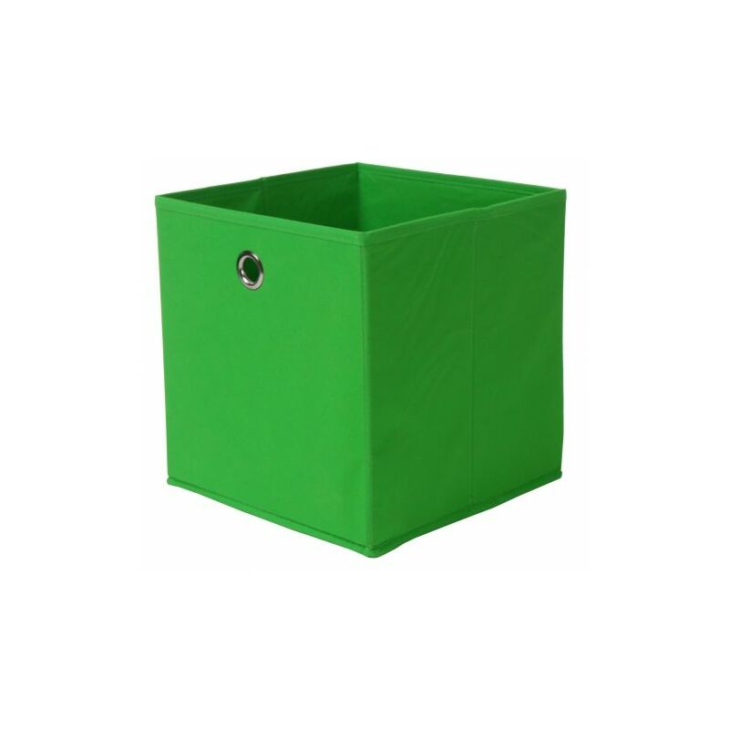 foto del prodotto portaoggetti cubo 27x27xh28 cm verde