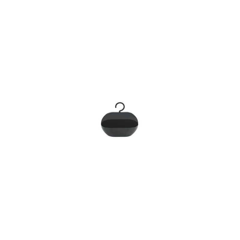 foto del prodotto portaoggetti da doccia da appendere candy, cestello per la doccia da appendere, in plastica, 26x23x9 cm, nero wenko