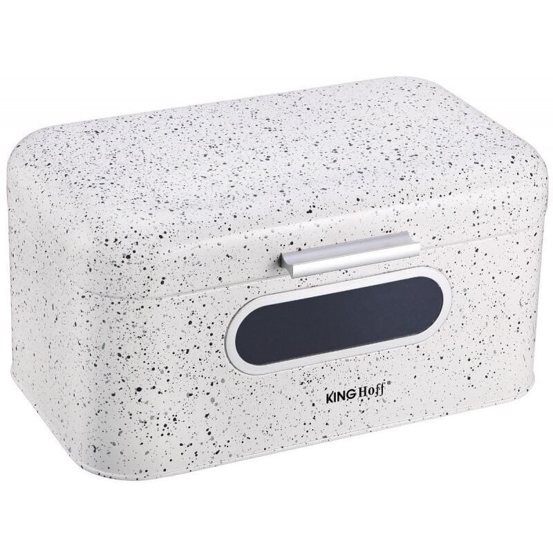 foto del prodotto portapane in acciaio con finestra kinghoff kh-1079