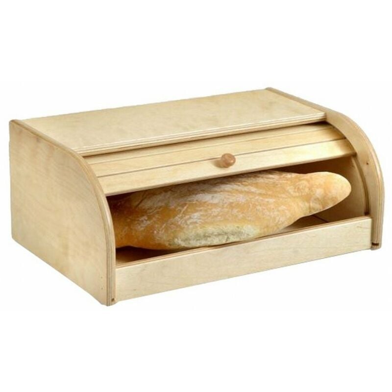 foto del prodotto portapane in legno chiaro cm. 39x25x17 h.