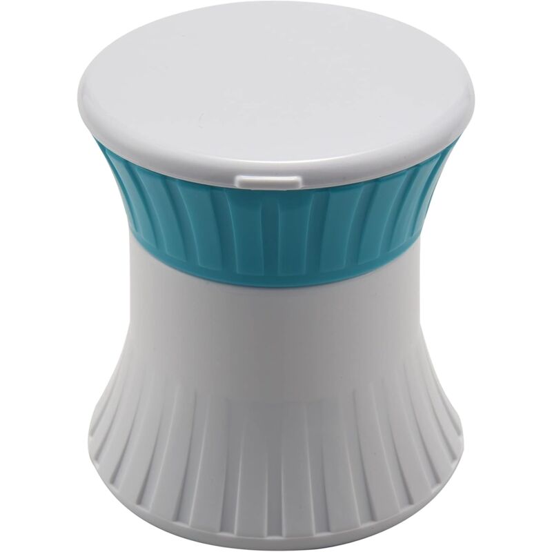 foto del prodotto portapillole 3 in 1, taglierina per pillole, portapillole con macinino, organizer portatile multifunzionale, divisore per tablet rimovibile sollbry