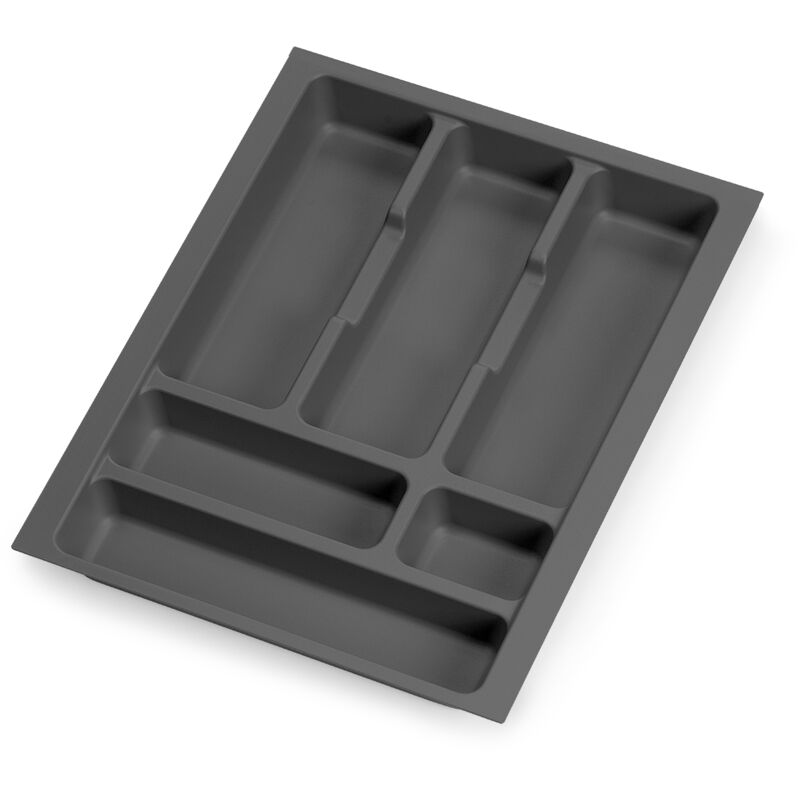 foto del prodotto portaposate optima vertex concept 500mm plastica grigio antracite emuca