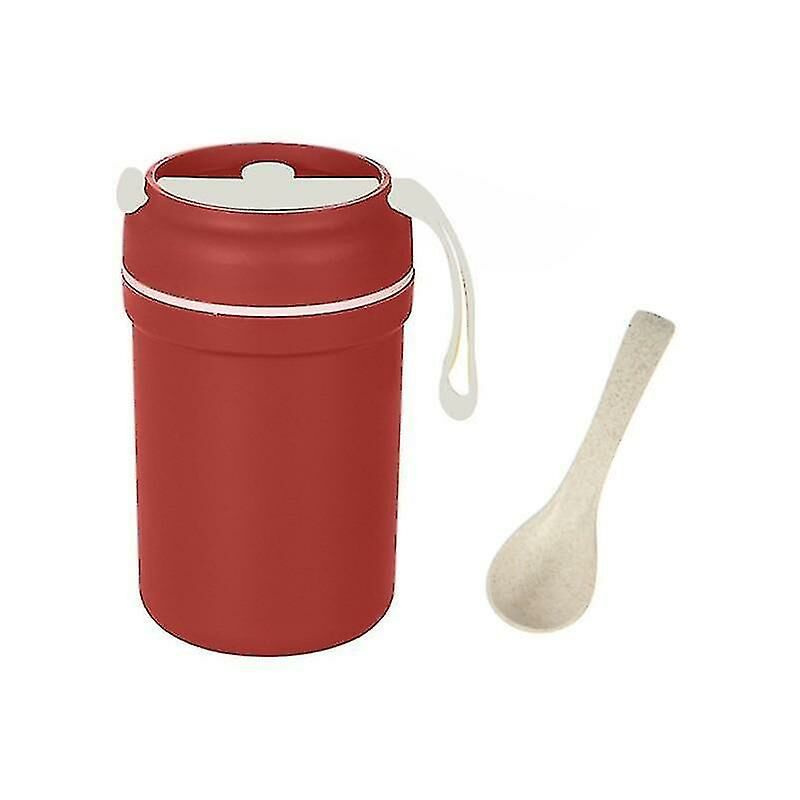foto del prodotto portapranzo portatile in silicone thermos lunch box contenitore per alimenti lunch box
