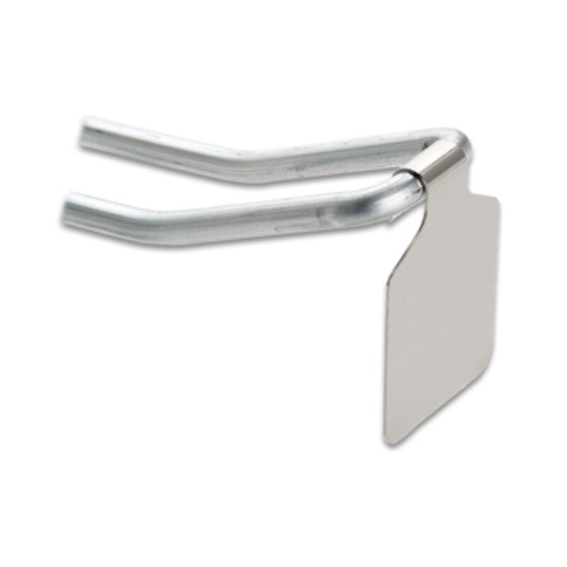 foto del prodotto portaprezzo metallico x pannelli forati fig.10. prezzo per 1 pezzo.