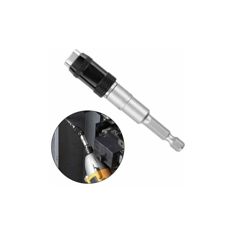 foto del prodotto portapunte magnetico girevole resistente agli urti per trapano avvitatore
