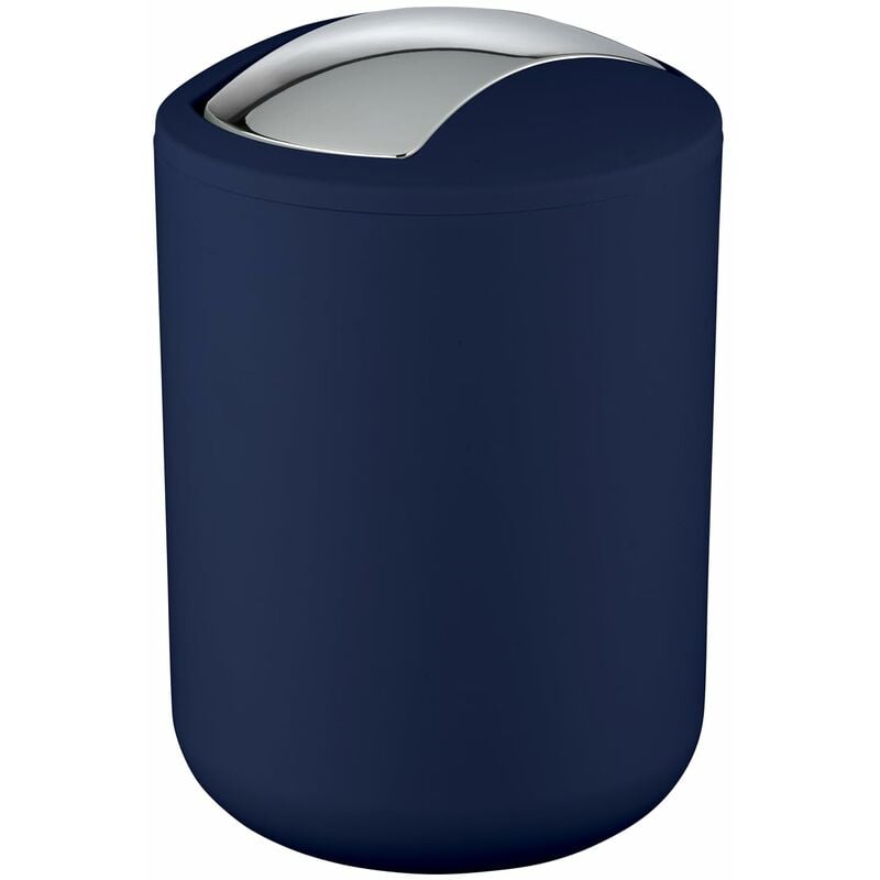 foto del prodotto portarifiuti con coperchio basculante brasil s blu scuro wenko