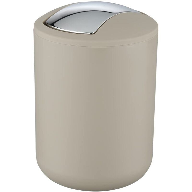 foto del prodotto portarifiuti con coperchio basculante brasil s taupe wenko