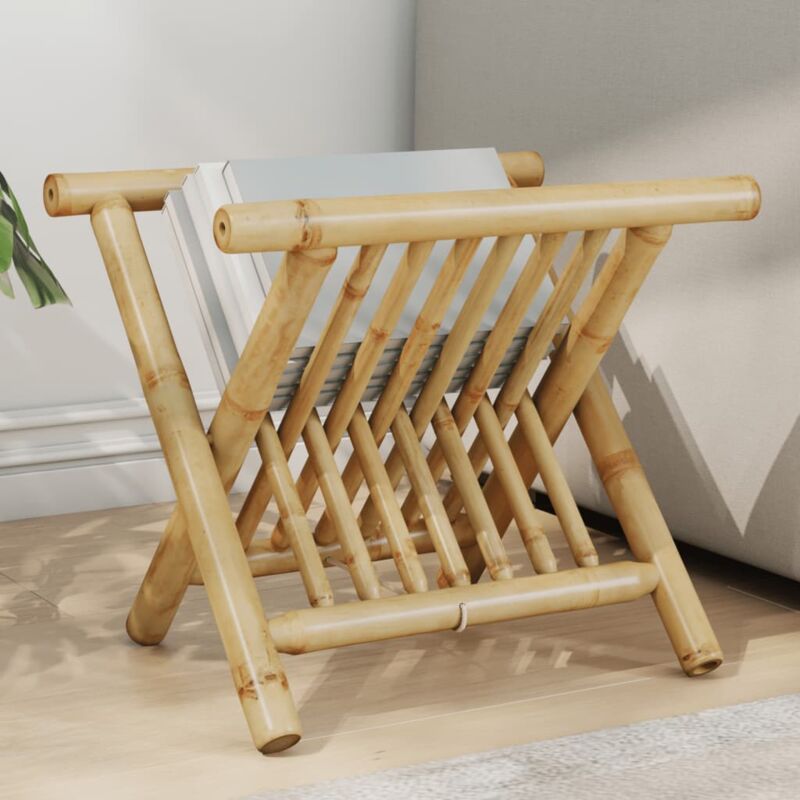 foto del prodotto portariviste 42x30,5x34,5 cm in bamb vidaxl