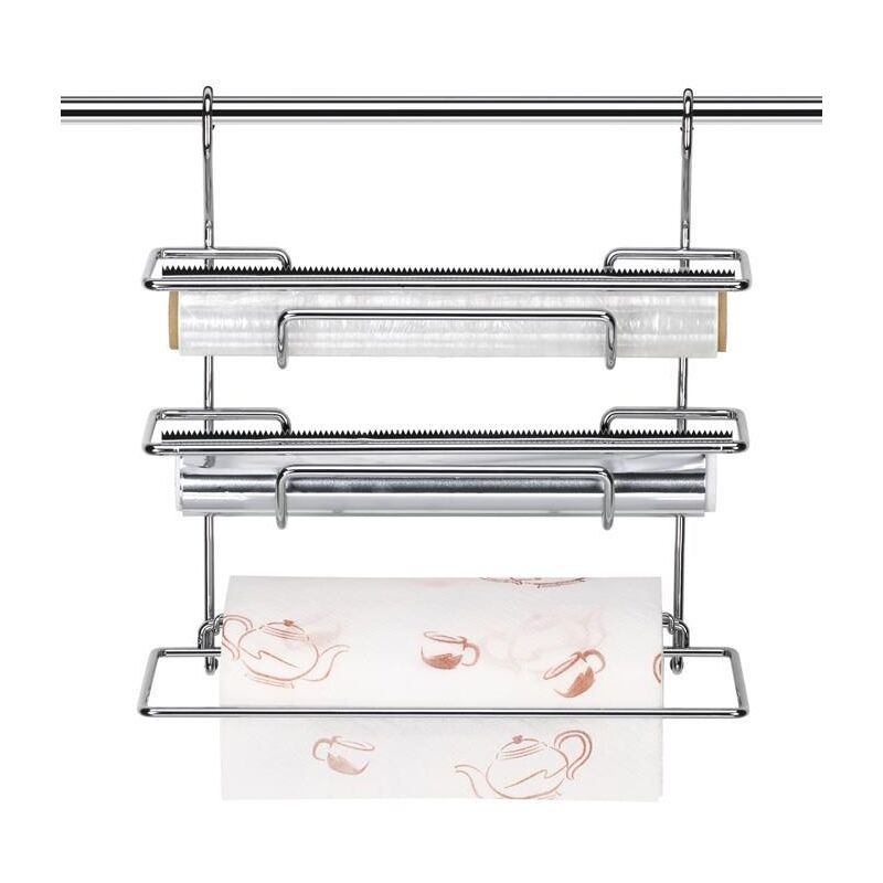 foto del prodotto portarotoli da cucina tescoma 900056 3 rotoli monti