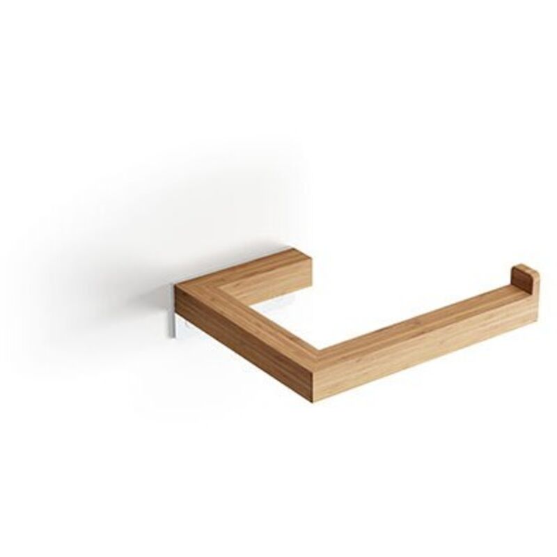 foto del prodotto portarotolo bamboo bambù - mm 130 x 111