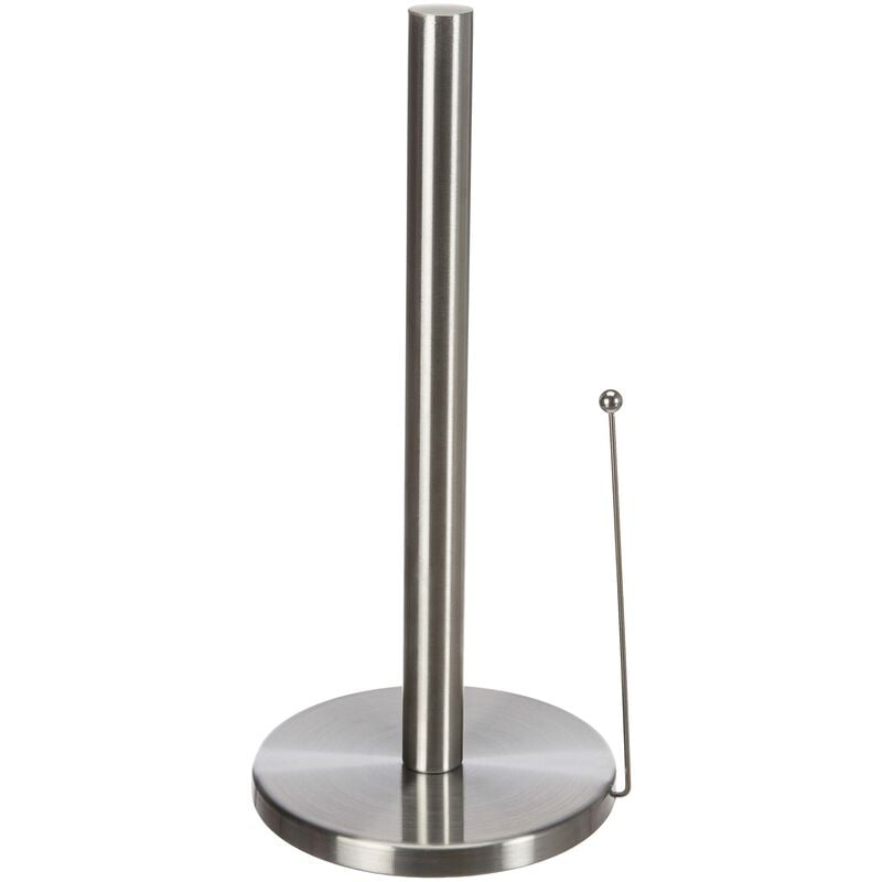 foto del prodotto portarotolo carta cucina clayton acciaio inossidabile, acciaio inossidabile, 15 x 33 x 15 cm, argento opaco wenko