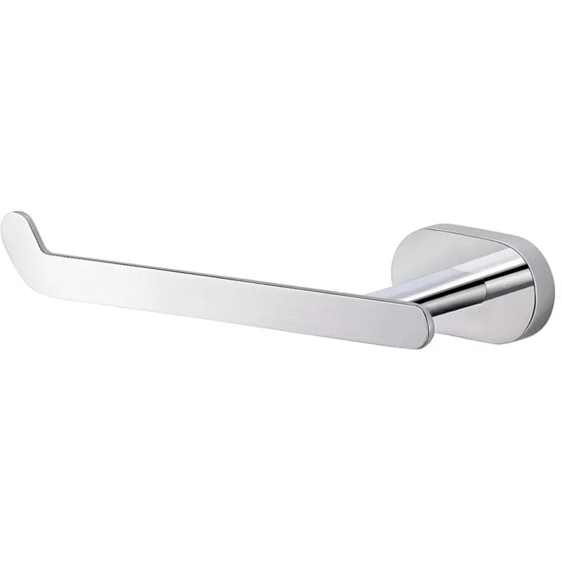 foto del prodotto portarotolo carta igienica singolo a muro gedy serie bernina in acciaio inox