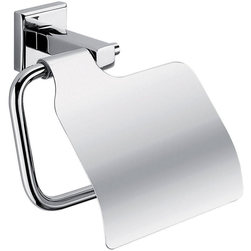 foto del prodotto portarotolo coperto da muro in acciaio inox aisi 304 e cromall 6925 gedy serie colorado cromato
