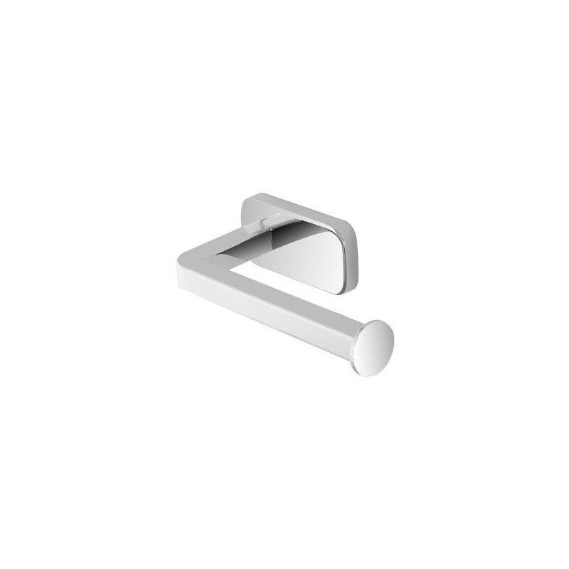 foto del prodotto portarotolo cubik inox cromo
