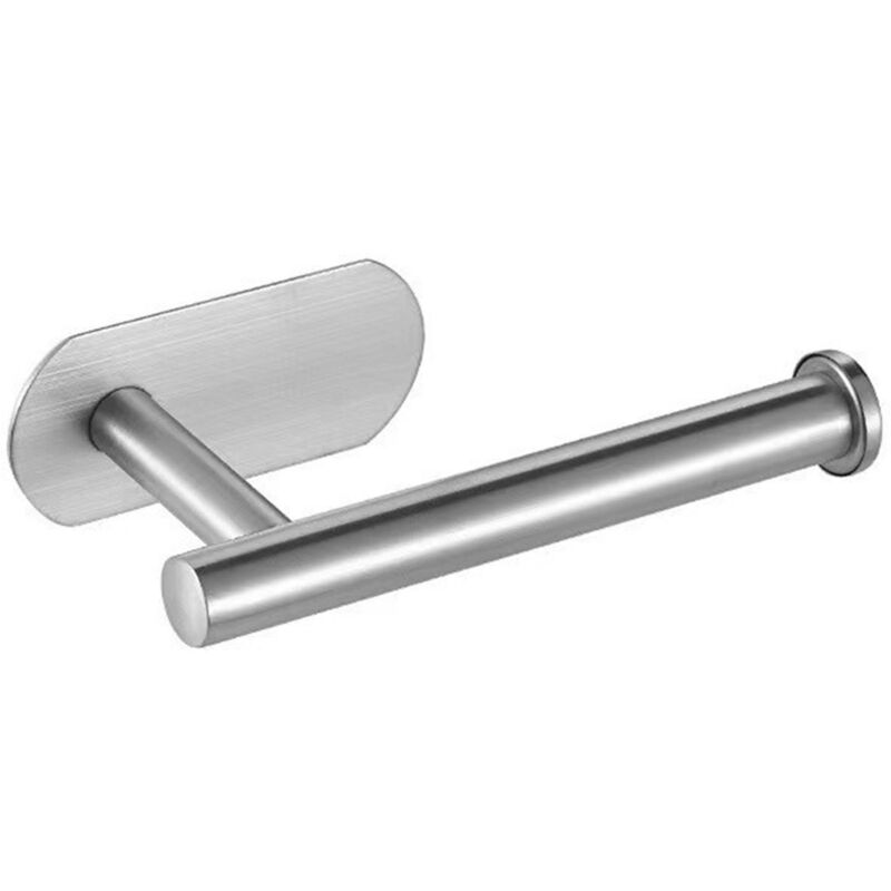 foto del prodotto portarotolo da cucina senza perforazione da 16 cm, supporto per dispenser per bagno, portarotolo per pellicola protettiva