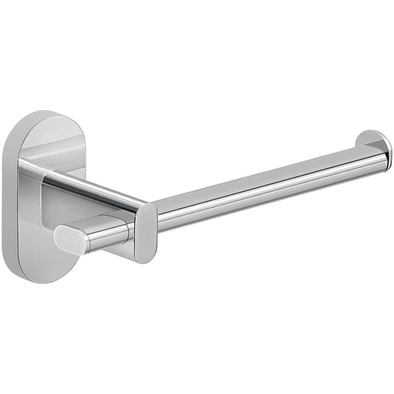 foto del prodotto portarotolo da muro in acciaio inox e cromall 5324 gedy serie febo cromato
