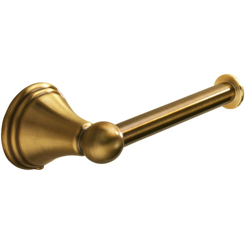 foto del prodotto portarotolo da muro in acciaio inox e cromall 7524 gedy serie romance bronzo