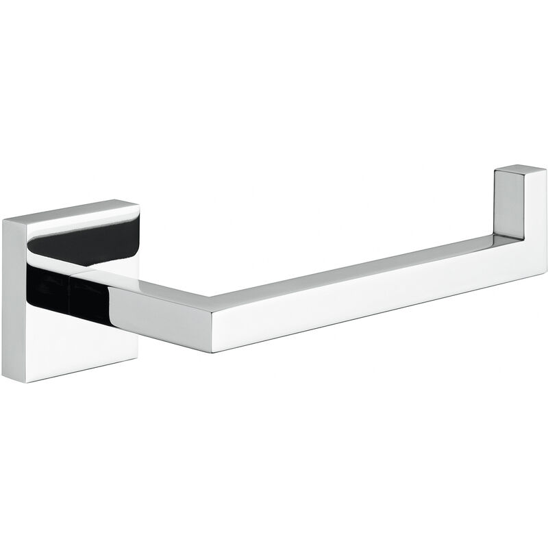 foto del prodotto portarotolo da muro in ottone, alluminio e cromall a024 gedy serie elba cromato