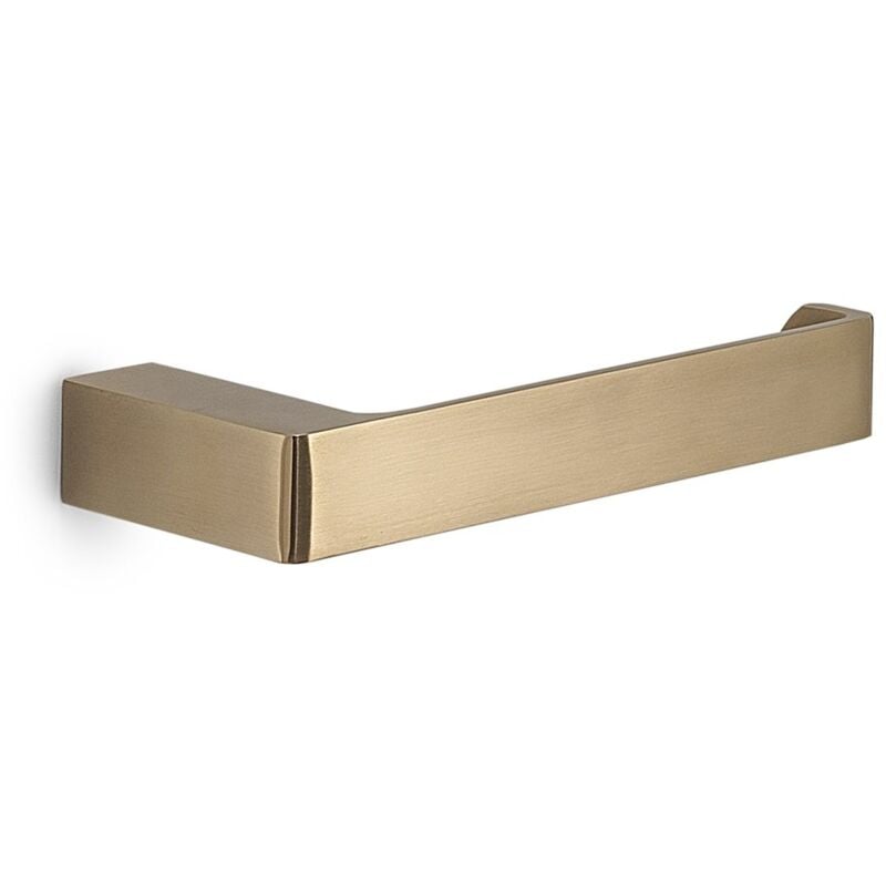 foto del prodotto portarotolo da muro in ottone e cromall pi24 gedy serie pirenei oro matt