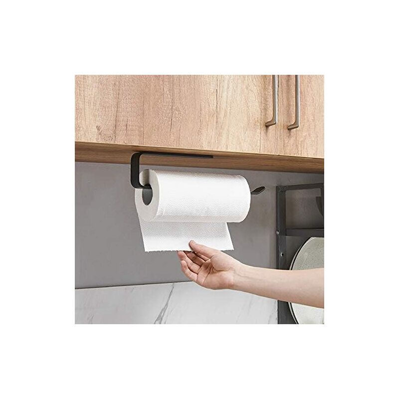 foto del prodotto portarotolo di carta assorbente, portarotolo di carta da cucina, portarotolo di carta da cucina sottopensile, portarotolo di carta assorbente