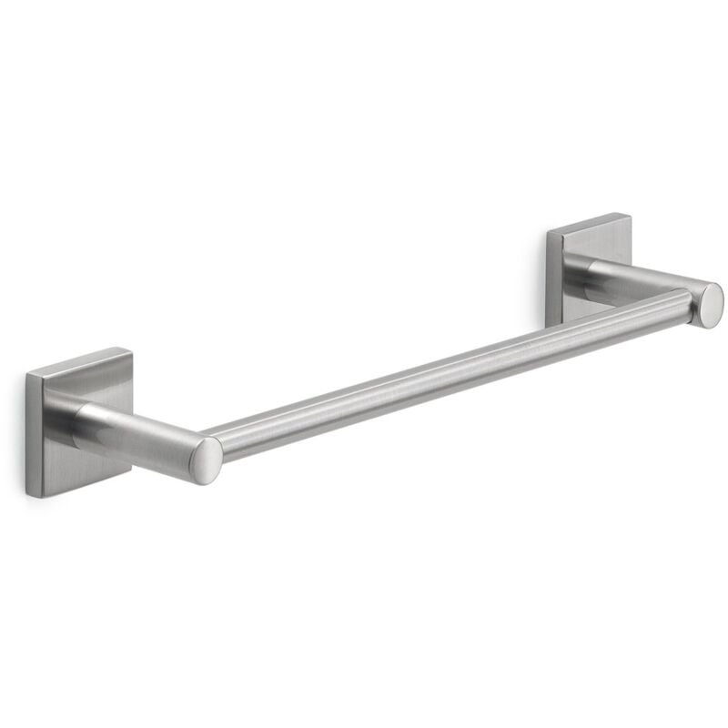 foto del prodotto portasalviette 30 cm da muro in acciaio inox aisi 304 e cromall fj21 30 gedy serie fuji satinato