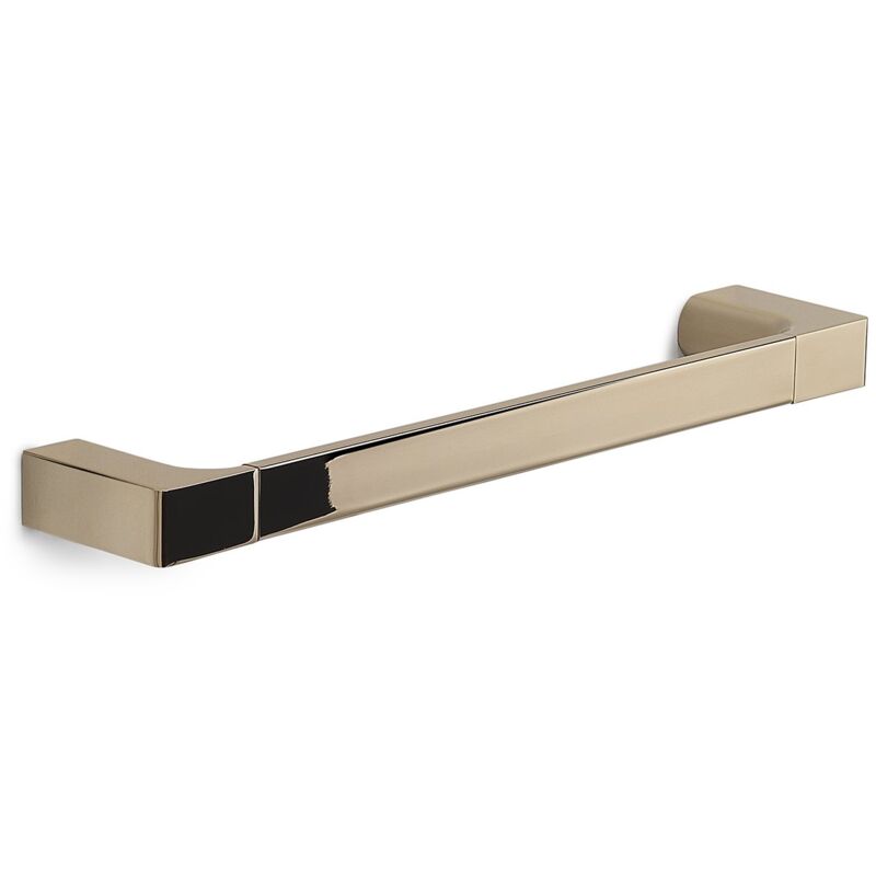 foto del prodotto portasalviette 35 cm da muro in ottone e cromall pi21 35 gedy serie pirenei oro