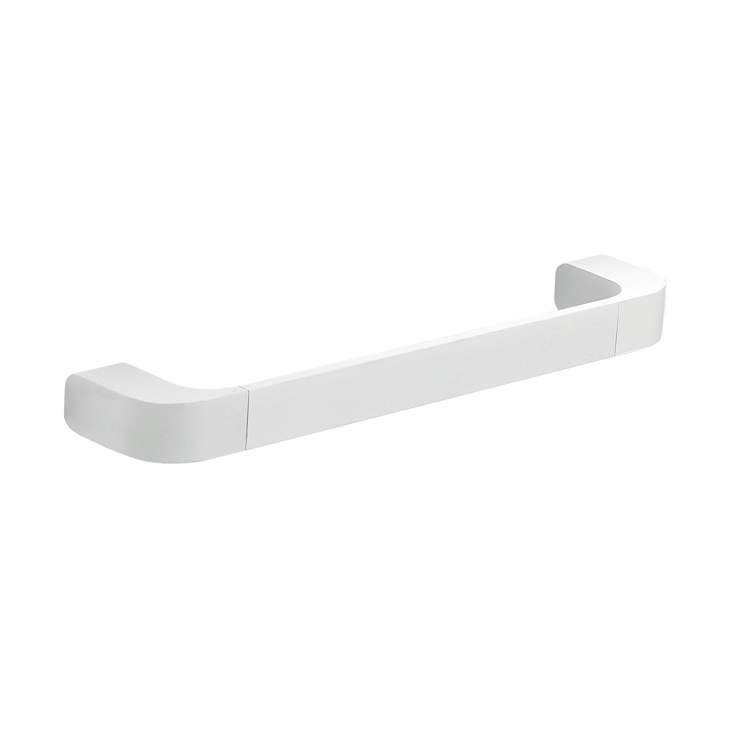 foto del prodotto portasalviette 35 cm in ottone, acciaio inox e cromall 3221 35 gedy serie outline bianco opaco