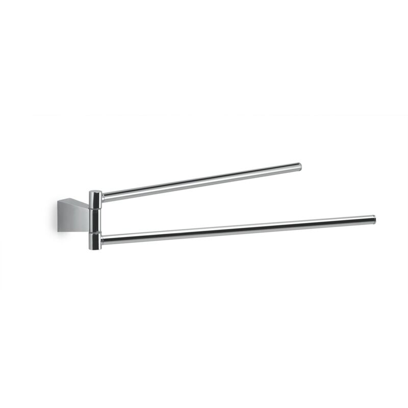 foto del prodotto portasalviette a snodo da muro in acciaio inox e cromall tn23 gedy serie tonale cromato