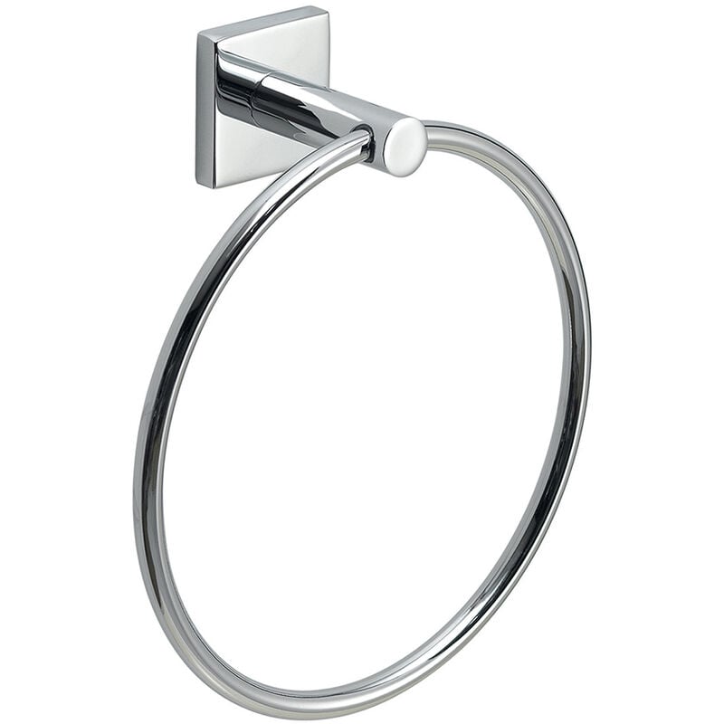 foto del prodotto portasalviette ad anello da muro in acciaio inox aisi 304 e cromall fj70 gedy serie fuji cromato