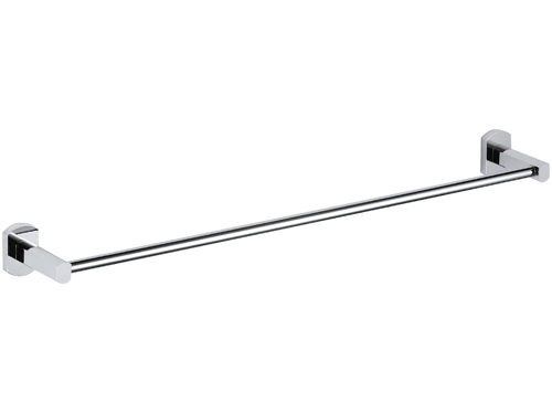 foto del prodotto portasalviette da muro 60 cm con supporti cromati serie forma