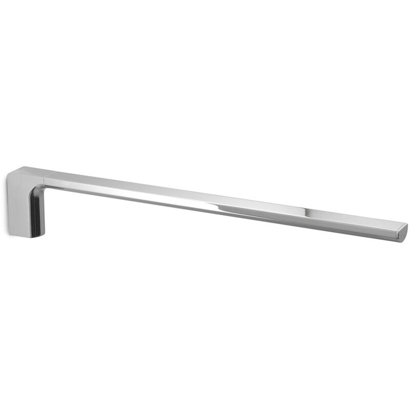 foto del prodotto portasalviette fisso a 1 braccio da muro in ottone e cromall pi22 gedy serie pirenei cromato