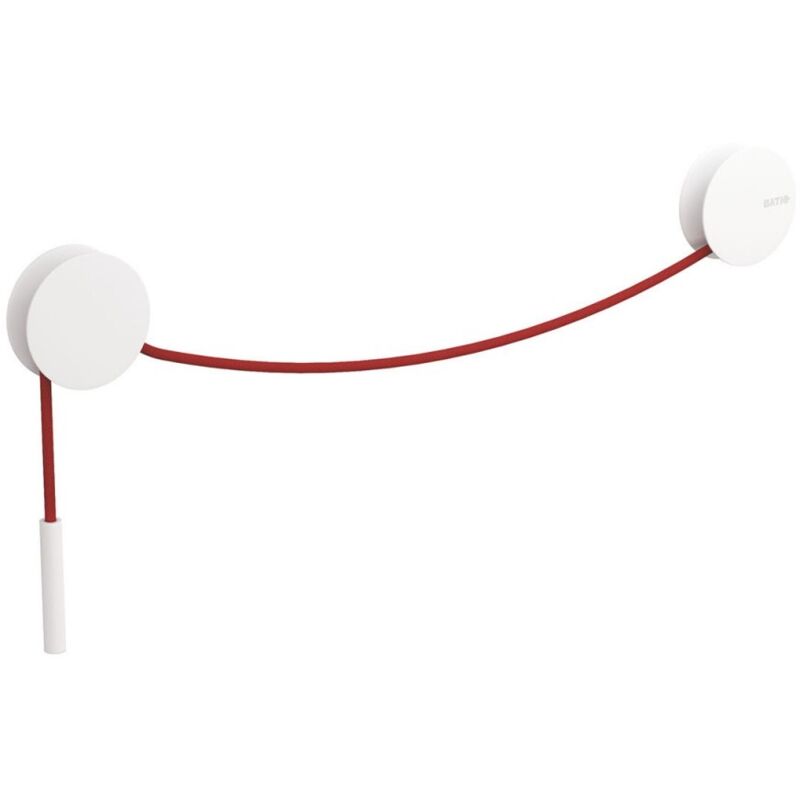 foto del prodotto portasalviette serie diabolo cosmic corda bianco finitura cromo