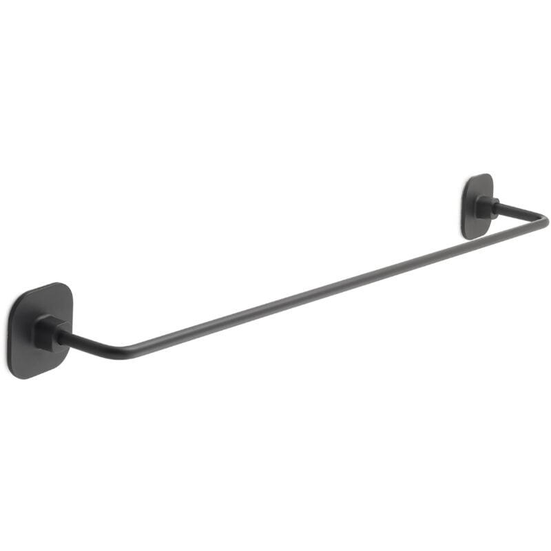 foto del prodotto portasalviette teide 60cm nero matt.