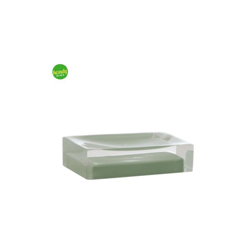 foto del prodotto portasapone da appoggio gedy rainbow verde menta