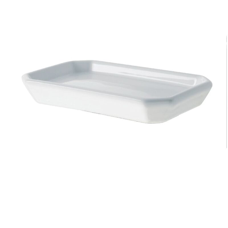 foto del prodotto portasapone da appoggio in ceramica diva bianco