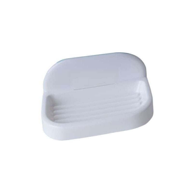 foto del prodotto portasapone da muro bianco 15x9.5 cm xtra