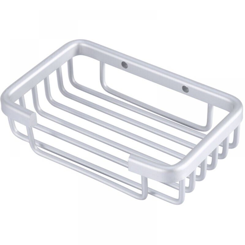 foto del prodotto portasapone da parete per contenitore portaoggetti per la casa, accessorio per il bagno
