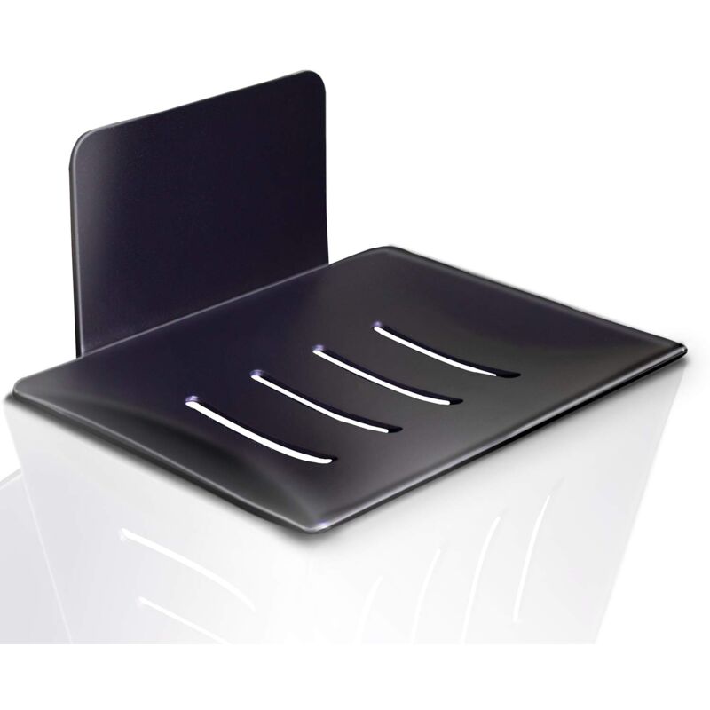 foto del prodotto portasapone da parete, portasapone autoadesivo in acciaio inox per doccia, portasapone da bagno e cucina, utilizzato per riporre sapone, spugna e